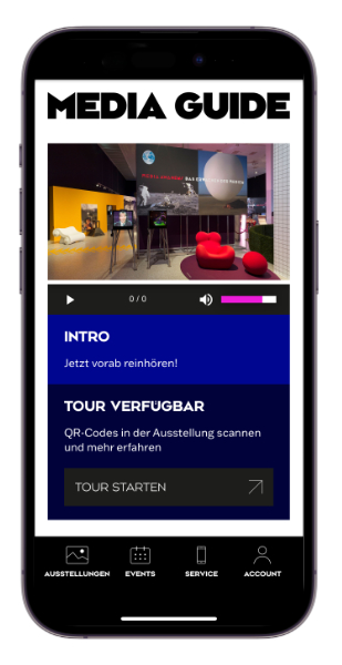 Mockup der App