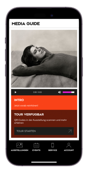 Mockup der App