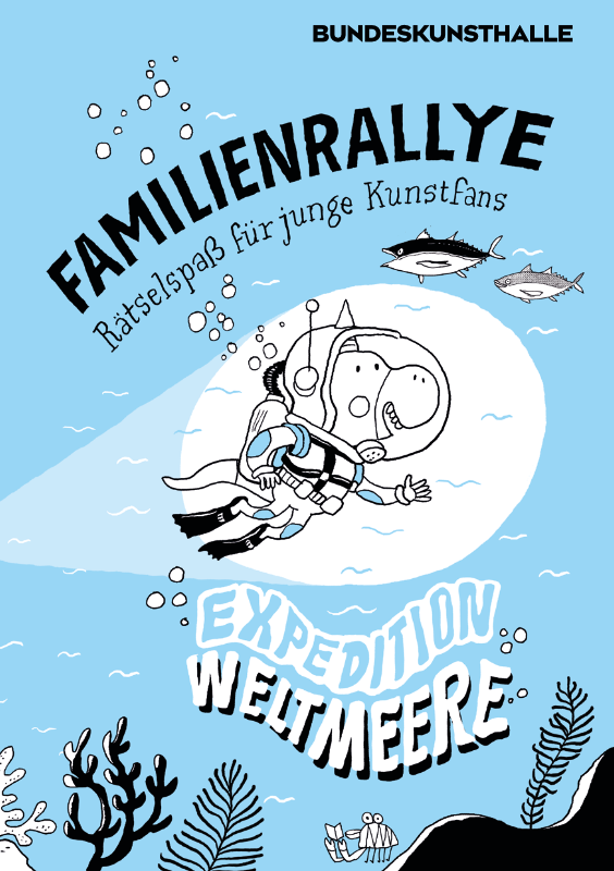 Cover des Heftes zu Expedition Weltmeere mit vielen kindgerechten Illustrationen.