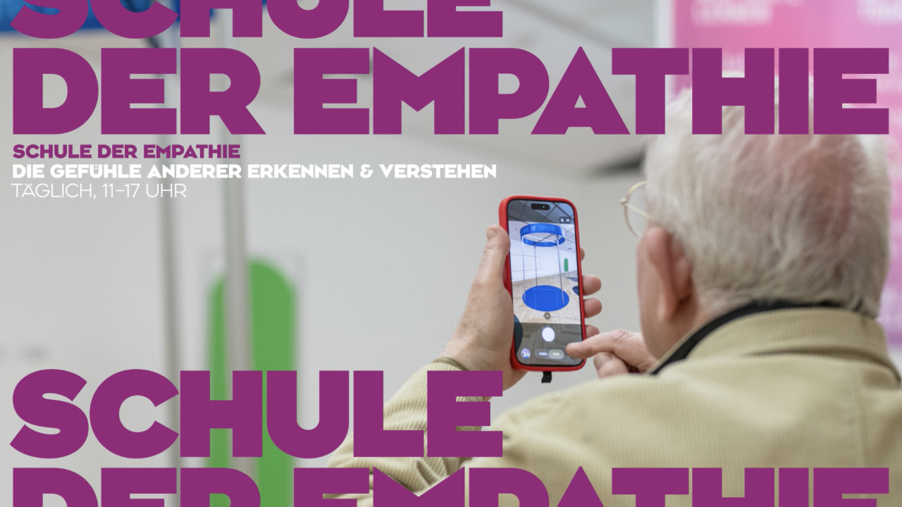 Text: Schule der Empathie. Hinweis auf Workshop